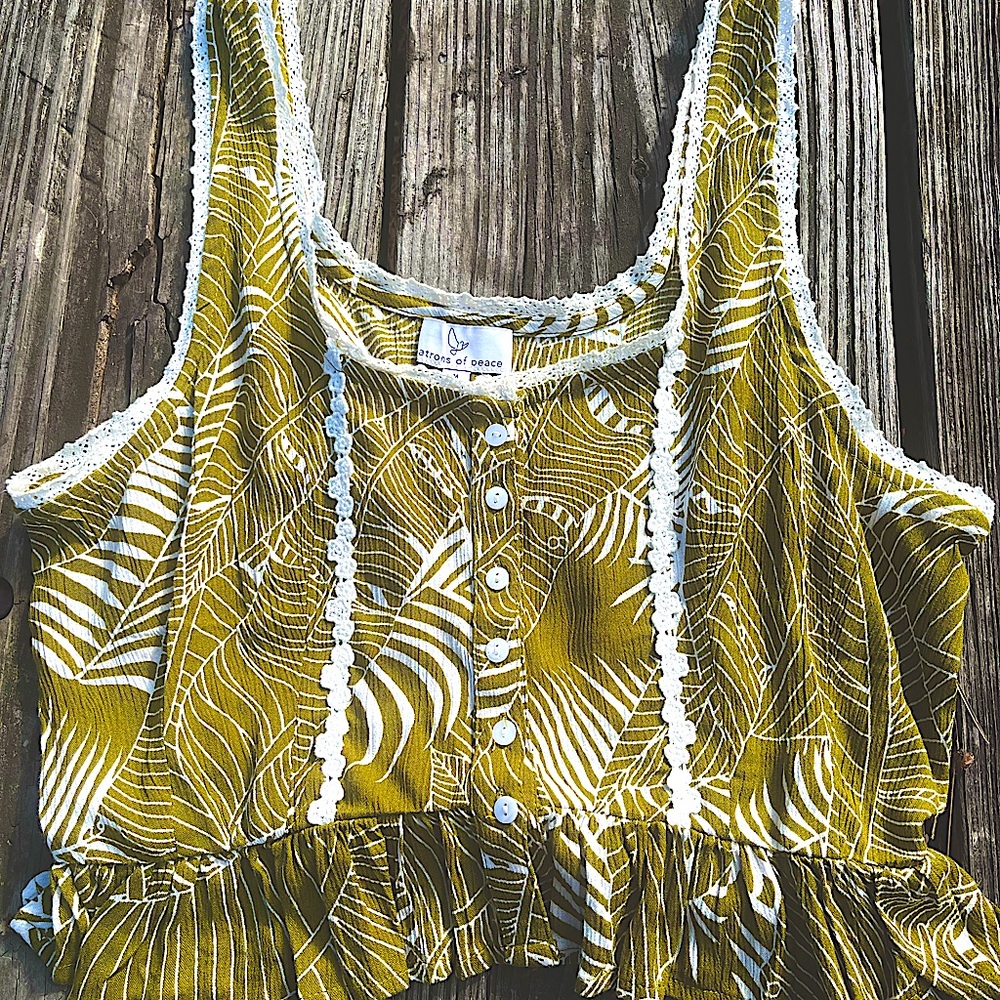Patrons of peace blouse!